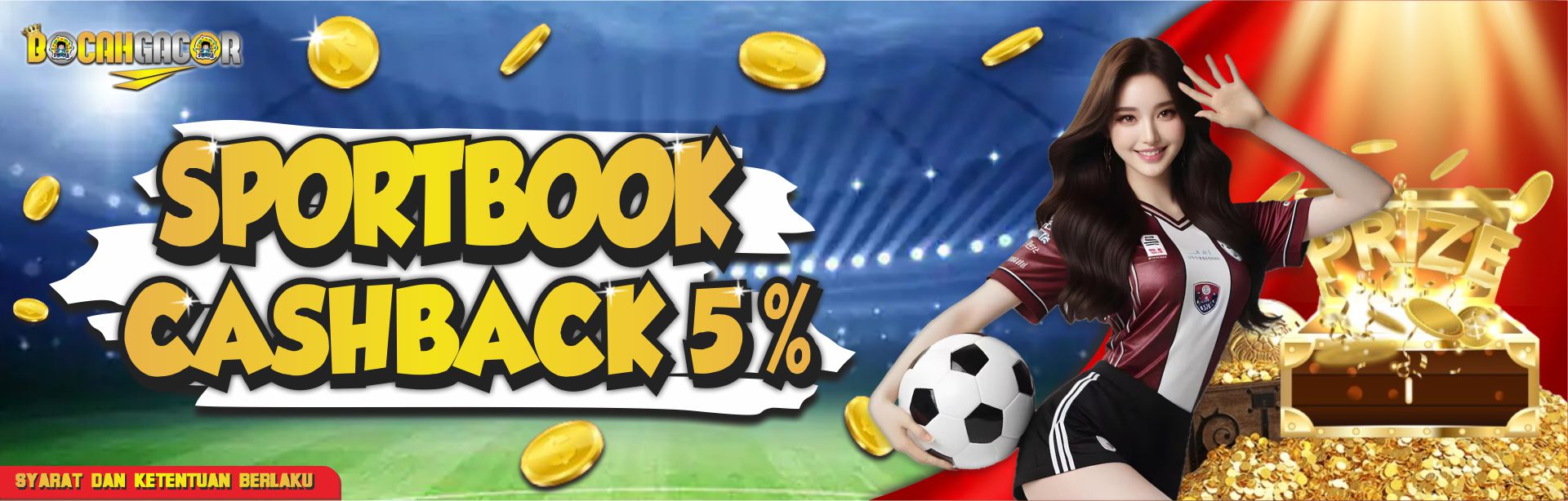 SPORTBOOK CASHBACK 5%