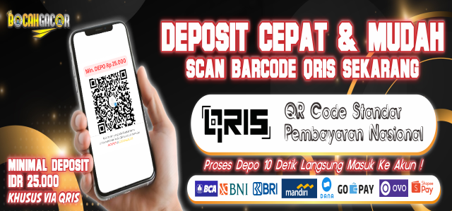 SCAN BARCODE QRIS SEKARANG