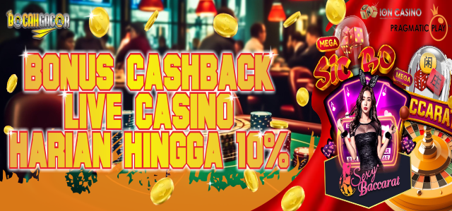 BONUS LIVE CASINO 10%