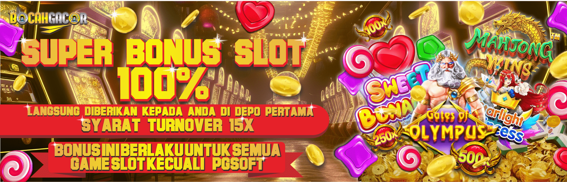 SUPER BONUS SLOT 100%