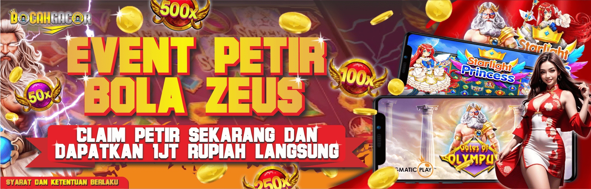 CLAIM PETIR BOLA ZEUS!!