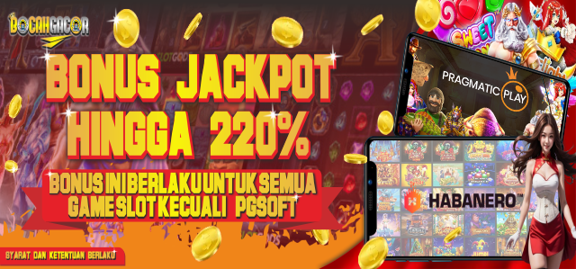 BONUS JACKPOT 220%